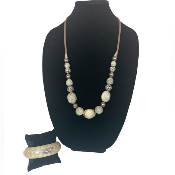 Brighton Jewelry - NEW! Brighton “Animal Instinct” Necklace and Bracelet Set